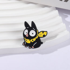 Japanse Anime Emaille Pin Stripfiguur Ranma 1/2 Zwart Varken Manga Broche Revers Rugzak Badge Sieraden Cadeau Voor Kinderen Vrienden - Product Image 3