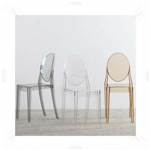 เก้าอี้อะคริลิคคุณภาพสูงหรูหราสำหรับงานอีเว้นท์ แบบไม่มีที่วางแขน ขายส่งสำหรับงานปาร์ตี้ งานแต่งงาน และงานเลี้ยงอาหารค่ำ - Product Image 6