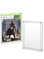 Boîte de rangement et de présentation pour cartouches de jeux et DVD en acrylique transparent HIGOPLAY pour PS2, Wii, XBOX, DVD