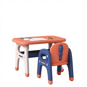 Offre Spéciale : Ensemble Bureau et Chaise Pliables en Plastique Moderne pour Enfants, Idéal pour la Maison et les Devoirs, Montage Facile - Product Image 2