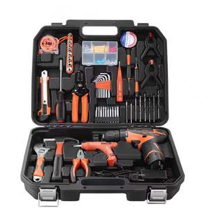 Lavaggio trucco manutenzione elettrica alimentazione Combo presa Cordless Set riparazione orologio rete svasatura auto Set Box <span class=keywords><strong>Tool</strong></span> <span class=keywords><strong>Kit</strong></span> - Product Image 3