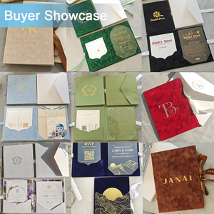 Carpeta de Terciopelo Crema para Certificado A4, Personalizada con Caligrafí<span class=keywords><strong>a</strong></span> Árabe Dorada, Cinta de Satén, Porta Certificados de Boda Islámica Nikkah Nama - Product Image 4