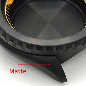 Matte 3.8 SKX đồng hồ màu đen trường hợp vương miện tại 4 O 'clock cho skx007 009 phong trào chương Vòng caseback bezel thay thế phụ tùng MOD - Product Image 6
