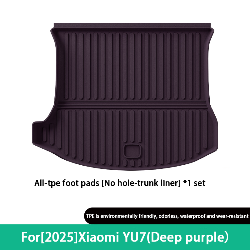 25 coussins de coffre YU7 (non perforés/violet foncé)