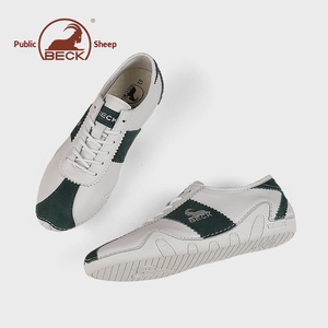 Chaussures pour hommes Gongyang 2026 Nouveau style en cuir véritable à semelle souple, décontractées, à lacets, respirantes, antidérapantes, polyvalentes pour l'extérieur - Product Image 1