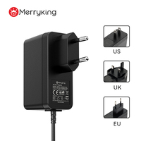 Adaptateur secteur 12V 2.5A 2A 30W 24W Conforme aux normes CE GS EMC LVD Prise EU Design compact Chargeur mural