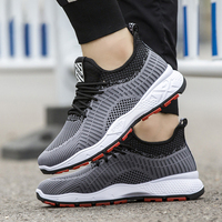 Chaussures d'été pour hommes, respirantes, tricotées, chaussures de sport décontractées à bas prix