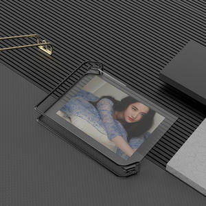 Cadre <span class=keywords><strong>photo</strong></span> décoratif en métal acrylique transparent de bureau en forme de L - Product Image 5