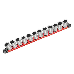 Yunbei Metal Socket Storage Rack 68Cm Magnetic Stainless Steel Cabinet <b>Tool</b> Organizer Industrial Style With Power Strip - Product Image 1