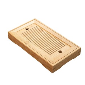Bamboo <b>Tea</b> Tray Rectangular Mini Size For Kung Fu <b>Tea</b> <b>Sets</b> Household Use Elegant Design - Product Image 5