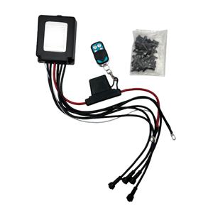 ชุดไฟล้อรถบรรทุก 4 ชิ้น 5 แถว 10 แถว สีขาวบริสุทธิ์ ขนาด 15/17/20 นิ้ว รุ่นอัพเกรด สำหรับรถบรรทุก อุปกรณ์เสริมสำหรับรถออฟโรด 12V - Product Image 6