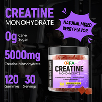 Gummies à la Créatine 5000mg Saveur Baies Mixtes Prix de Gros – Améliore les Performances pour Adultes Avant et Après l'Exercice