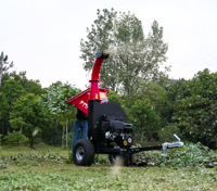 K-MAXPOWER CE-gecertificeerd, 1 jaar garantie, 15PK viertakt benzinemotor, 600mm versnipperingschijf, houtversnipperaar, boomversnipperaar
