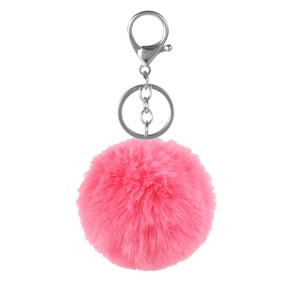 <span class=keywords><strong>Porte</strong></span>-clés en fausse fourrure de lapin Rex 6/8/10cm Cityelf, mignon <span class=keywords><strong>pompon</strong></span> en fausse fourrure de lapin, anneau de <span class=keywords><strong>clé</strong></span> de voiture, pendentif pour sac à main, breloque de sac - Product Image 6