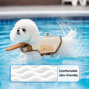 Giubbotto di Salvataggio Ecologico e Confortevole per Animali Domestici con Imbottitura in EPE e Tessuto Oxford per Cani e Gatti, per Nuoto e Attività Acquatiche - Product Image 4