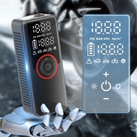 Durable Portable Plastic Electric Tire Inflator with 150PSi Capacity and LED Digital Display for Tough Job Sites & Off-Road Use