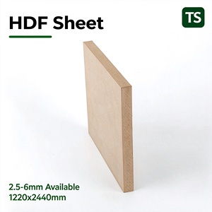 Panneau de fibres haute densité HDF 4×8 pouces, épaisseur 12-25 mm, découpe et traitement personnalisables pour produit fini - Product Image 1