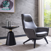 Maison de jeu banquet hôtel meubles de salon une étape canapé de golf en cuir fauteuil bleu chaise de salon intérieure Offre Spéciale