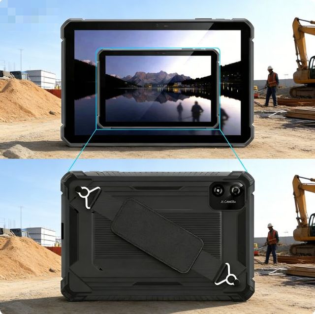 Hot Selling Cheapest Factory 10.1" Industrial Tablet PC Android 15 FHD Rugged Tablet PC with 8+128GB GPS 12000mAh Tough Tablet