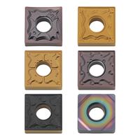 Outil de tournage CNC à plaquettes carrées en carbure personnalisées pour l'usinage et le taraudage du métal tungstène