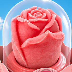 Helado de Frutas 3D Viral Realista con Sabor a Chocolate y Rosa, Puré de Frutas Naturales, Certificado HALAL, Caja de 12 Unidades - Product Image 2