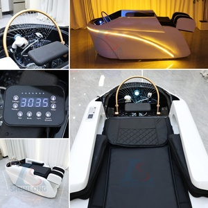 Fauteuils de lavage de luxe intelligents avec massage électrique et circulation d'eau pour spa capillaire – Lit de Shampoing <span class=keywords><strong>Massant</strong></span> - Product Image 5