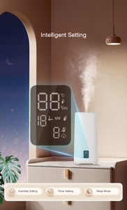 RUNAL Smart Tuya App WiFi Ultrasonic Air Humidifier Essential <b>Oil</b> <b>Diffuser</b> Plastic Portable 51-100ml Capacity USB Household - Product Image 4