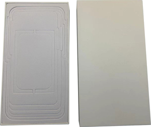 Sottile imballaggio in carta bianca eco-friendly, formato personalizzato per <span class=keywords><strong>iPhone</strong></span> 15 <span class=keywords><strong>Pro</strong></span> <span class=keywords><strong>Max</strong></span> Plus, scatola espositore al dettaglio con servizio di Design gratuito - Product Image 3