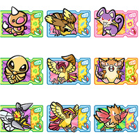 Boîte à billets en acrylique version GP Q, carte dorée Pokémon, mascotte, cadeau d'art, vente en gros chinoise, jeu de société, salle de diffusion en direct