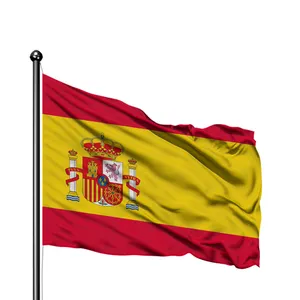 Bán Buôn Cờ của Tây Ban Nha Đất Nước Thế Giới 68D Polyester In Tây Ban Nha Tây Ban Nha Cờ