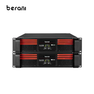 Berani S-21000 טוב באיכות 2 ערוץ 2 אוהדים Class H 3U 3200W סאב גיטרה קריוקי מקצועי אודיו מגבר