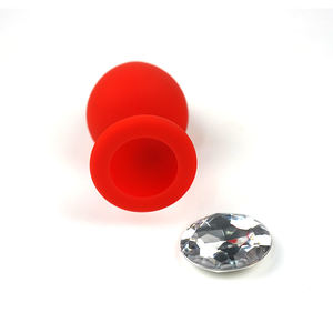 سدادة شرجية من السيليكون من ماركة SEXBAY الأكثر رواجًا، سدادة مؤخرة مزينة بالجواهر، ثلاث مجموعات بأحجام مختلفة للرجال والنساء، مقاومة للماء - Product Image 6