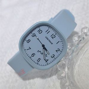 2025 New Model <b>Watch</b> - Student Model with White Display, Square Shape, <b>Electronic</b> <b>Watch</b> - Product Image 3