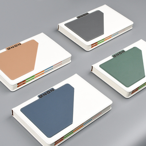 Venta al <span class=keywords><strong>por</strong></span> <span class=keywords><strong>mayor</strong></span> logotipo personalizado A5 PU cuero 2025 Agenda Tapa dura A5 agenda semanal mensual planificador diario cuaderno - Product Image 2