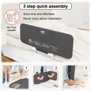 Hàng Rào Cũi Trẻ Em Mới Gấp Gọn Tiện Dụng Chất Lượng Cao Hàng Rào Giường Cũi An Toàn Cho Trẻ Em Bảo Vệ Trẻ Em Cho Trẻ Mới Biết Đi - Product Image 5