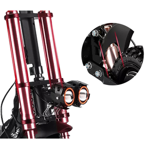 Monopattino Max Power da 11 pollici con doppia barra e doppia trazione, pneumatici larghi - Bestia fuoristrada indistruttibile e veicolo per il pendolarismo su tutti i terreni per adulti - Product Image 2