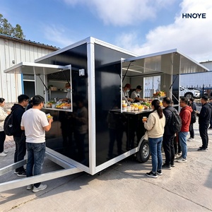Chariot à glaces mobile avec congélateur et générateur, prêt pour la vente estivale sur la plage - Product Image 1