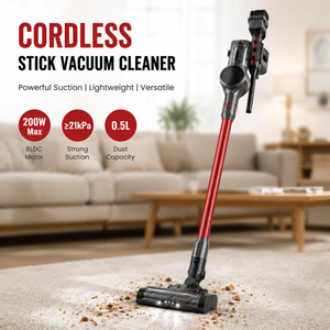 Factory Supply 200W Brushless Cordless Vacuum Cleaner 22.2V 99% Cleaning Efficiency 4-6H Charging LED Light <b>Wireless</b> Vacuum - Product Image 1