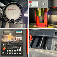 Fresadora CNC Controlada por FANUC con ATC de 24 Herramientas y Memoria de Programa de 512K para Contornos Complejos