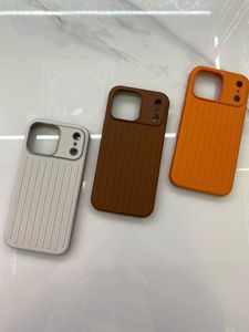 Étui de téléphone en TPU+PC à texture de cuir ondulé compatible avec les modèles d'<span class=keywords><strong>iPhone</strong></span>, <span class=keywords><strong>coque</strong></span> de protection durable - Product Image 5