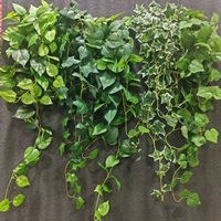 Nouvelle plante artificielle suspendue en plastique pour décoration de mariage, lierre de rotin, plantes vertes suspendues