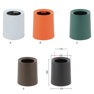 New 10 Lít Nhựa Vòng Thùng Rác Bin Hidden Túi Rác Hai Lớp Nhựa Chất Thải Thùng - Product Image 1