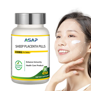 Píldoras de placenta de oveja OEM, tabletas de colágeno antiedad, píldoras de placenta de oveja de grado alimenticio para belleza de la piel - Product Image 2