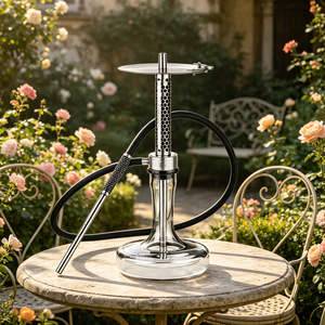 Set de Shisha Portátil con Diseño de Panal de Abeja, 60CM, de Lujo, de Acero Inoxidable, Estilo Árabe, para Bar, En Stock - Product Image 6