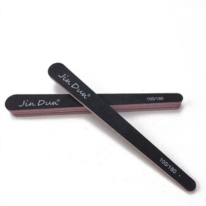 Yüksek kaliteli yuvarlak siyah tırnak törpüsü 100/180 tırnak törpüsü tampon tek kullanımlık tırnak törpüsü tırnak törpüsü - Product Image 1