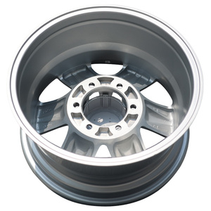 Fonyee assiette profonde hors route 4x4 <span class=keywords><strong>16</strong></span> pouces 16x8 6x139.7 <span class=keywords><strong>6</strong></span> trous de roue à rayons Huecos Mag alliage large roues de voiture jantes Jantes de rinçage automatique - Product Image 4