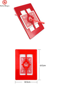 Magic penetrazione Mirror Tricks Cross (Alien Space) puntelli Close Up accessori Stage Fun Illusions - Product Image 5