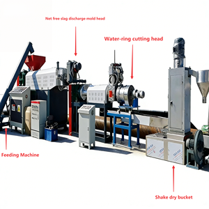 מכונת מיחזור גרגירי פלסטיק בהתאמה אישית של היצרן, מכונת גרגירי פלסטיק, מכונת מיחזור גרגירי פלסטיק קטנה - Product Image 5