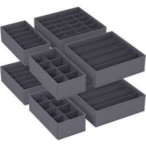 Vietnam factory customization <b>Black</b> Fabric <b>Storage</b> Container Collapsible <b>Drawer</b> Organizers for Clothing Sales Accept - Product Image 6