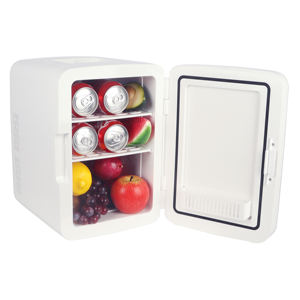 Usine OEM 10L Porte en verre blanc 220v 12v Voiture <span class=keywords><strong>pas</strong></span> <span class=keywords><strong>cher</strong></span> Cosmétique Petit Réfrigérateur <span class=keywords><strong>Mini</strong></span> Voiture et Maison Réfrigérateur <span class=keywords><strong>pour</strong></span> <span class=keywords><strong>Chambre</strong></span> - Product Image 5
